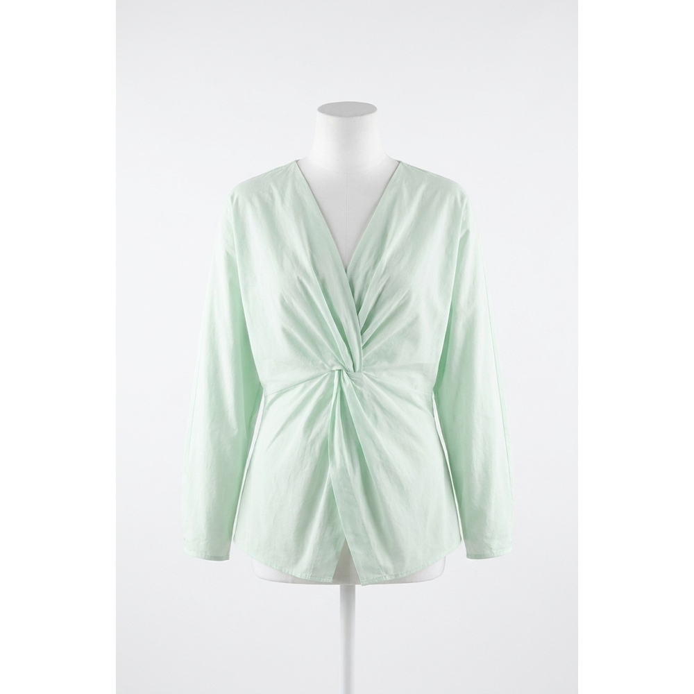 NEW COMPANIA FANTASTICA mint twist top in green